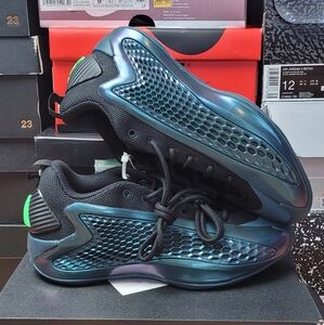 Black and Blue Athletic Sneakers